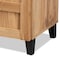 Baxton Studio Glidden ModernOak Brown Finished Wood 1-Drawer Shoe Storage Cabinet 197-11930-ZORO - alternate 8